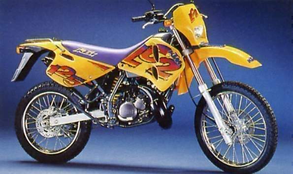 KTM 125 EXC Enduro technical specifications KTM 125 EXC Enduro technical specifications